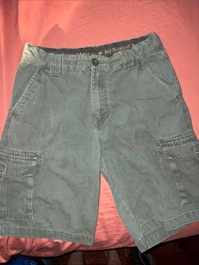 Boy, size 16 shorts Boy Scouts of America green Cargo Shorts for Kids